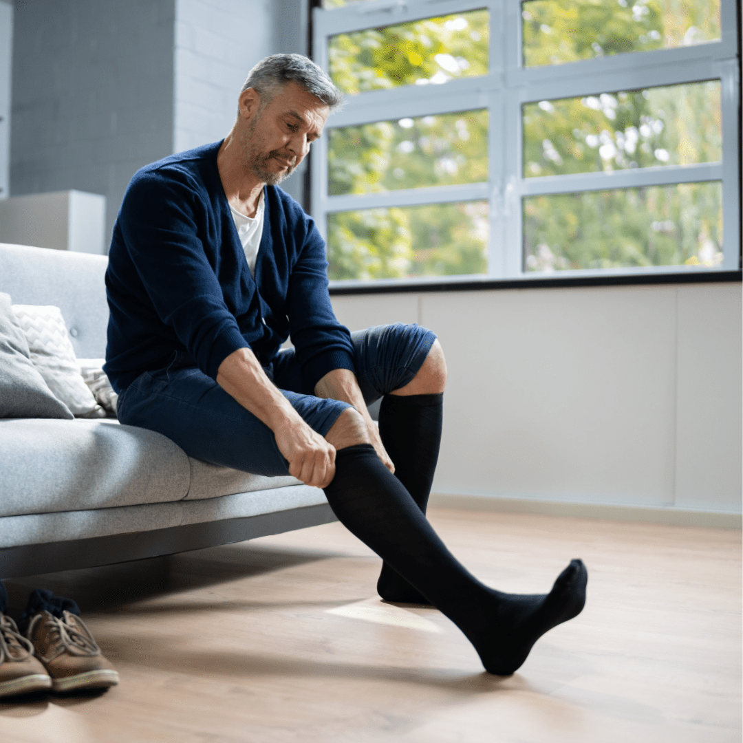 Core-Target Compression Sock Black (Unisex)
